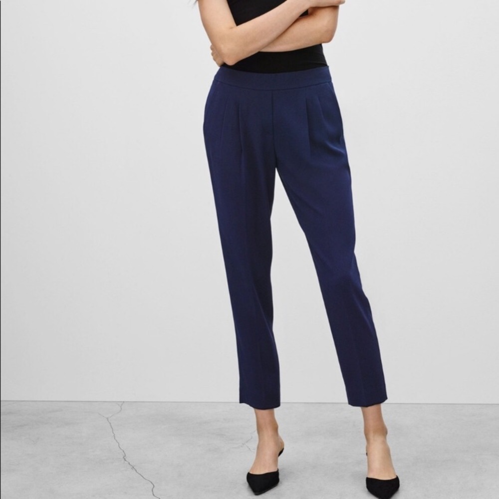 Navy blue Babaton Cohen pants